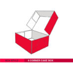 6 Corner Cake Box