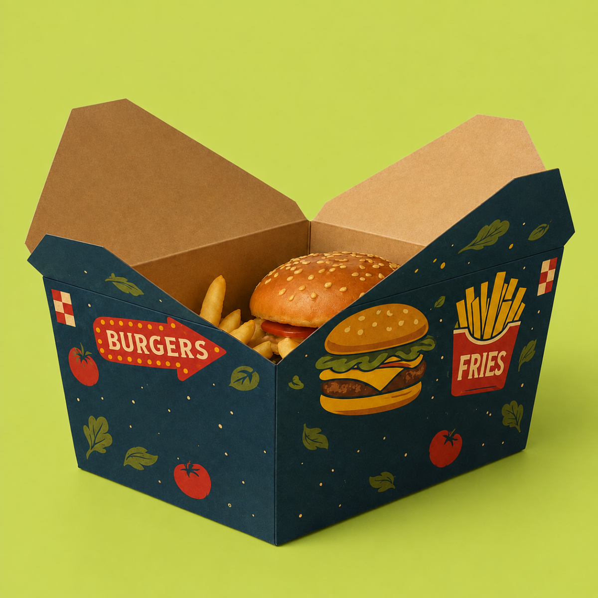 Custom Burger Boxes