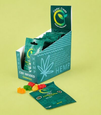 Custom CBD Gummies Boxes