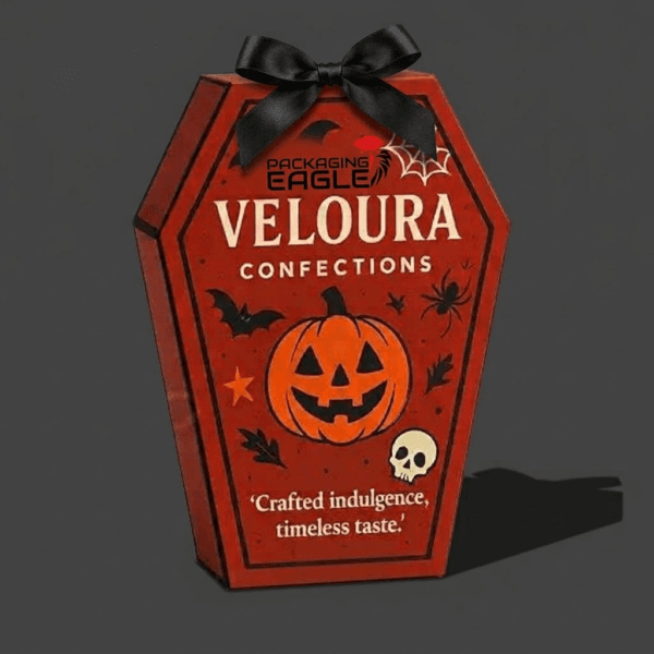 Custom Halloween Coffin Shaped Boxes