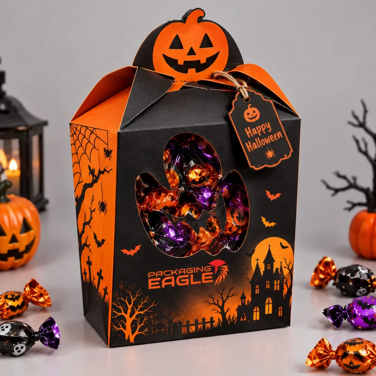Halloween Candy Gift Boxes