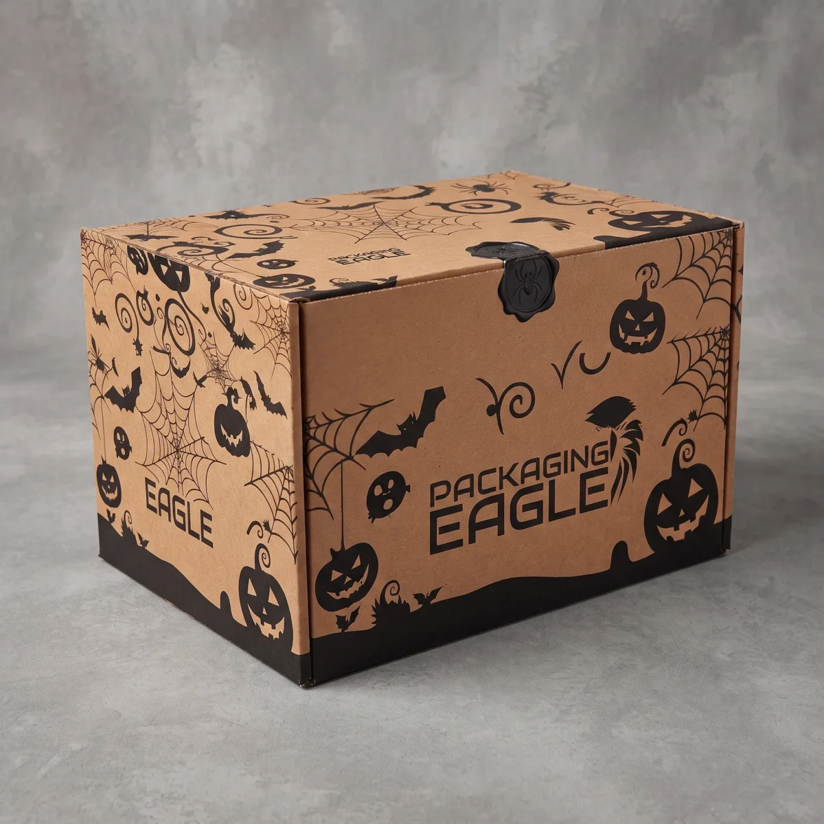 Halloween Kraft Packaging Boxes